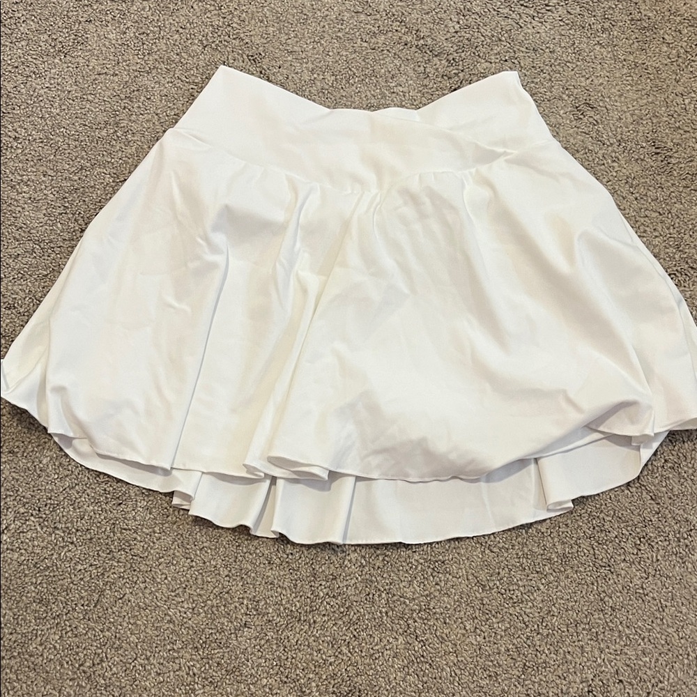 Elegant White Women's Skirt